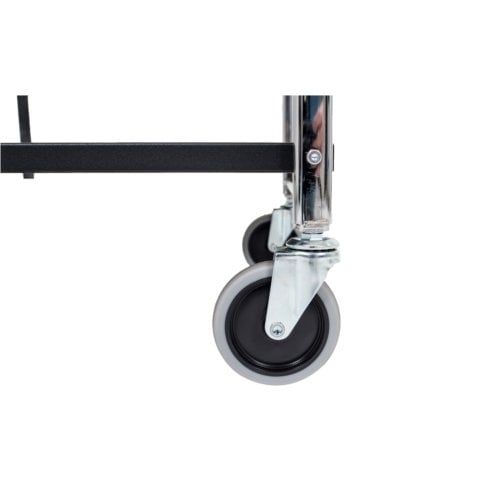 Luxor MSCC-2 Two-Shelf Collapsible Metal Cart