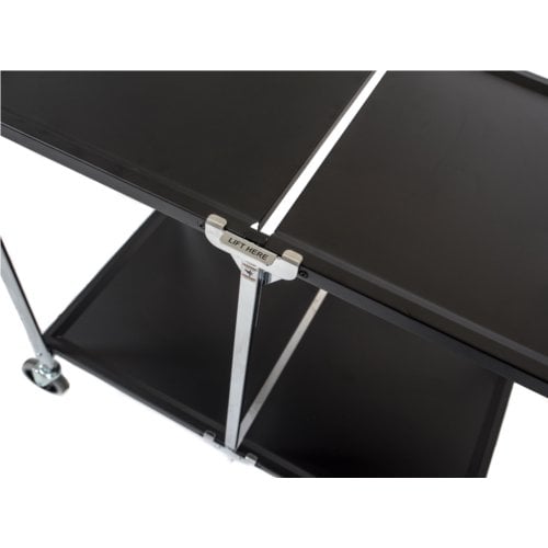 Luxor MSCC-2 Two-Shelf Collapsible Metal Cart
