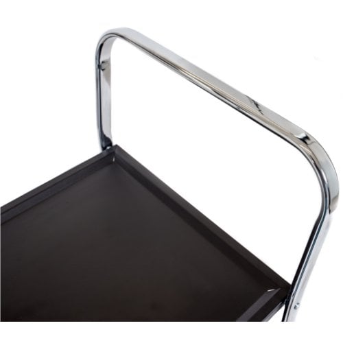 Luxor MSCC-3 Three-Shelf Collapsible Metal Cart