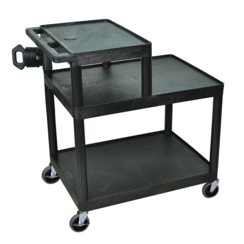Luxor OHT42-B Black Mobile Presentation Station