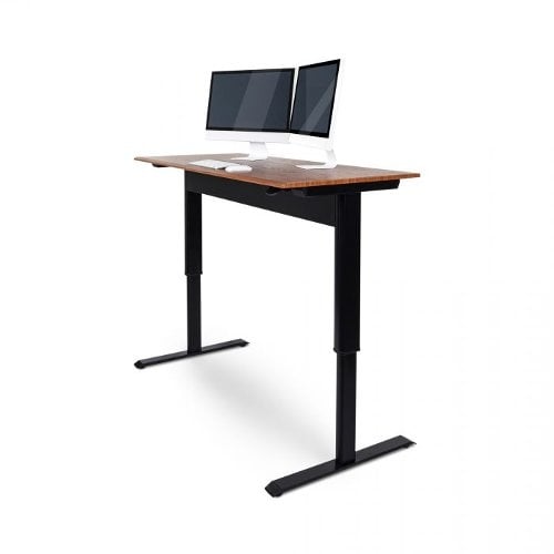Luxor Pneumatic Adjustable-Height Standing Desk