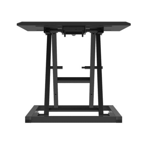 Luxor Pneumatic Black Standing Desk Converter - CVTR32-BK