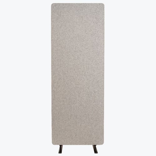 Luxor RECLAIM Acoustic Single Panel Room Divider (Misty Gray)