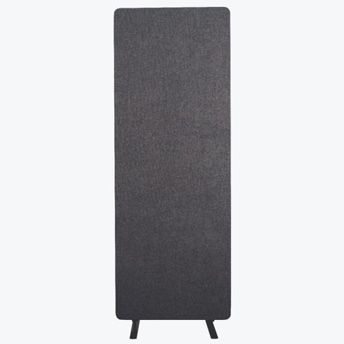 Luxor RECLAIM Acoustic Single Panel Room Divider (Slate Gray)