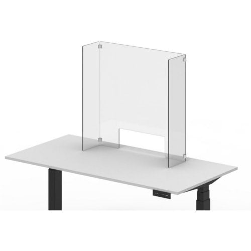 Luxor RECLAIM Clear Acrylic Freestanding Counter Sneeze Guards