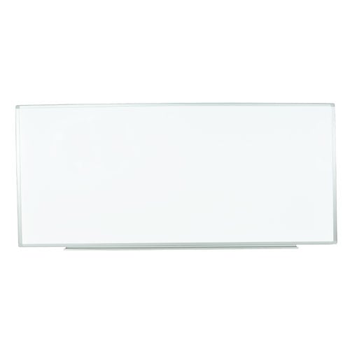 Luxor 96" X 40" Wall-Mounted Magnetic Steel Whiteboard