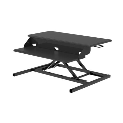 Luxor Two-Level Pneumatic Standing Desk Converters