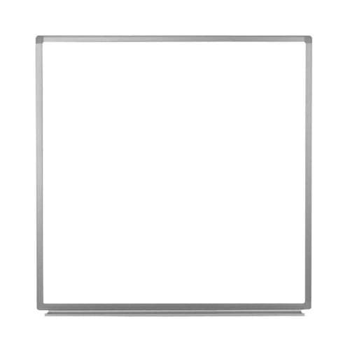 Luxor 48" X 48" Wall-Mounted Magnetic Steel Whiteboard