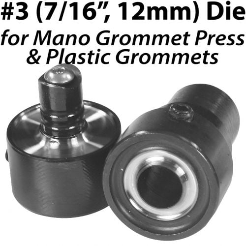 Dies for Mano Grommet Press and Plastic Grommets