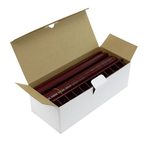 Maroon 1" x 11" Velobind Compatible Hot Knife Binding Strips