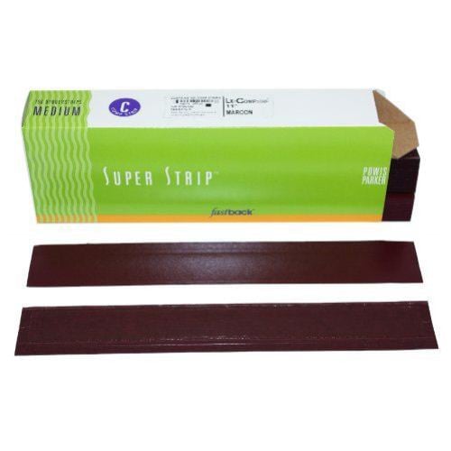 Maroon 11" Medium Powis Parker Fastback LX Comp Strips - MA131LX