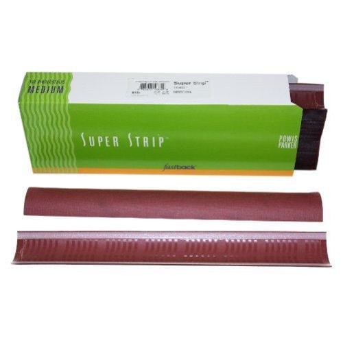 Maroon 11" Medium Powis Parker Fastback Super Strips - 400/Case