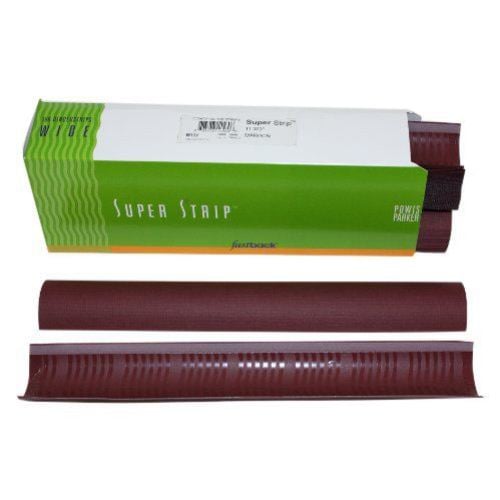 Maroon 11" Wide Powis Parker Fastback Super Strips (300/Case) - 56WFBMAROO