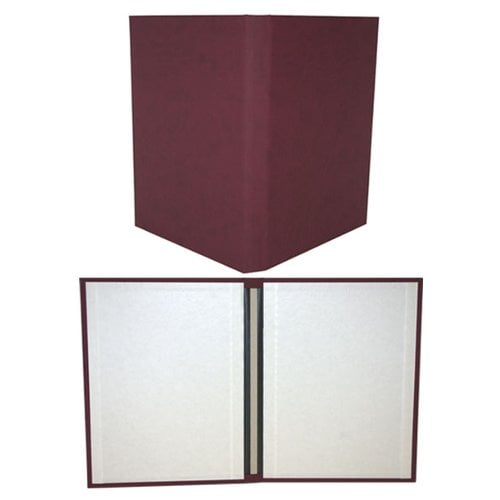 Maroon 1/8" Thermal Binding Hard Covers – Kivar – 100/Pack