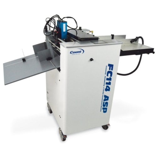 Count FC114ASP Digital Creasing/Numbering/Strike Perforating Machine and Accessories