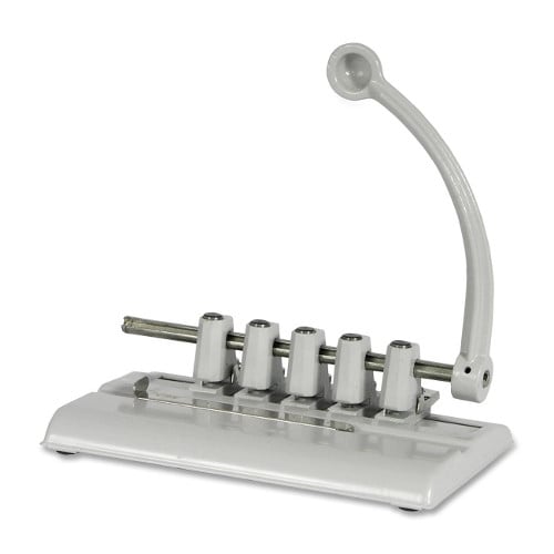 Master 525M Heavy-Duty Hole Punch - 40 Sheet Capacity, Adjustable