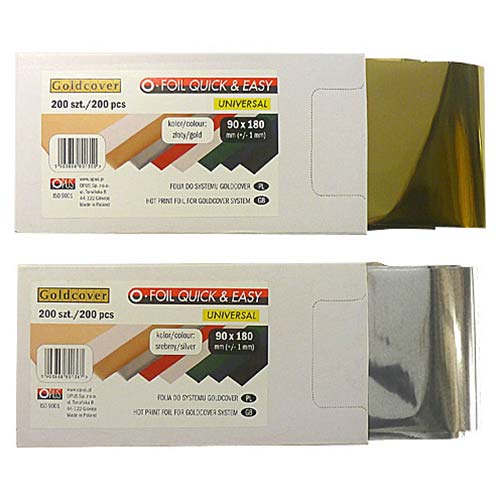 MasterBind 3.5 x 7.1" Gold Hot Stamping Foil - 200/PK