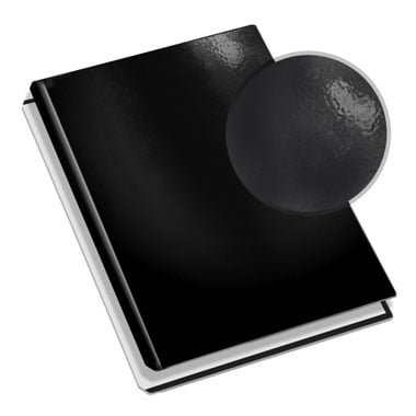 MasterBind Black 11 x 8.5" Pouch Art Back Covers - 20/BX