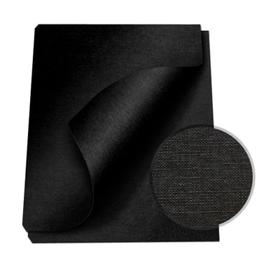 MasterBind Black 8.5 x 11" Linen Soft Covers - 100pk