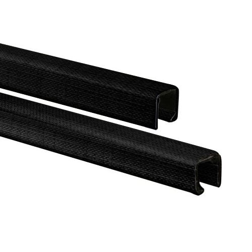 MasterBind Black Classic Linen Finish Binding Channels - 10/BX