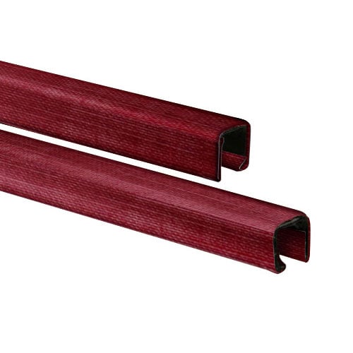 MasterBind Burgundy Classic Linen Finish Binding Channels - 10/BX