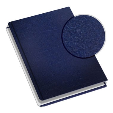 MasterBind Navy 11" x 8.5" Portrait Mundial Hard Covers - 20 Covers / Pack