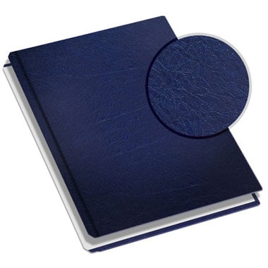 MasterBind Navy 11" x 9" Mundial Hard Covers with Tabs - 20 Covers / Pack