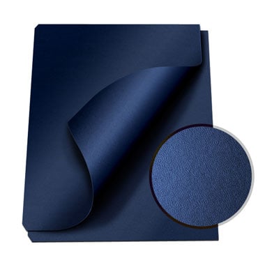 MasterBind Navy 8.5 x 11" Composition Soft Covers - 100pk