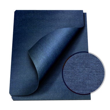 MasterBind Navy 8.5 x 11" Linen Soft Covers - 100pk