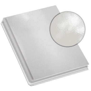 MasterBind White 11 x 9" Pouch Art Back Covers w/Tabs - 20/BX