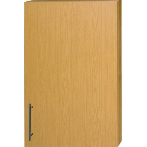 MasterVision 2-in-1 Natural Oak 39" x 31" Conference Room Cabinet (1-Door)