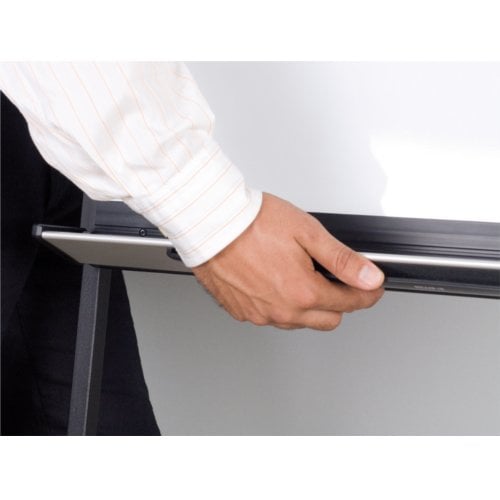 MasterVision 27.5" x 39" Mobile Presentation Easel (Magnetic Gold Ultra Dry-Erase Lacquered Steel)