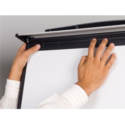 MasterVision 27.5" x 39" Mobile Presentation Easel (Magnetic Gold Ultra Dry-Erase Lacquered Steel)
