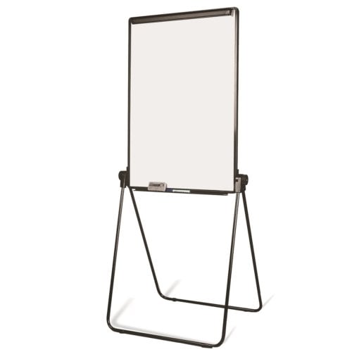 MasterVision 29" x 41" Folds-to-a-Table Presentation Easel (Black)