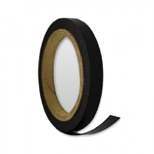 MasterVision 3/8" x 196" Black Magnetic Dividing Tape Roll
