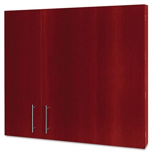 MasterVision 3-in-1 Cherry 4' x 4' Conference Room Cabinet (2-Door)