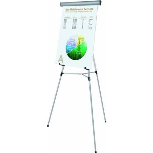 MasterVision 3-Leg Heavy-Duty Telescoping Display Easel (Adjustable Height 37.5" -69")