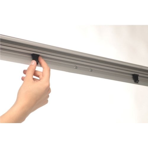 MasterVision 3-Leg Heavy-Duty Silver Telescoping Display Easel (Adjustable Height 37.5" -69")