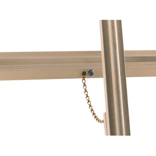 MasterVision 3-Leg Natural Wood Lightweight Display Easel - FLX06203MV