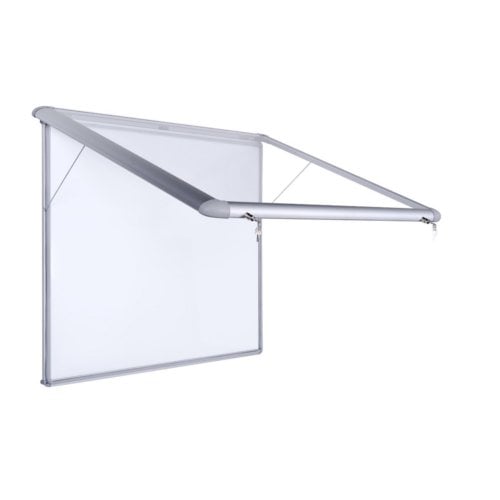 MasterVision 30" x 26.5" Waterproof Outdoor Magnetic Dry Erase Enclosed Board w/ Aluminum Frame