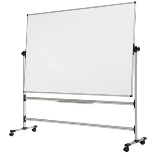 MasterVision 36" x 48" Earth Two-Sided Melamine Revolving Mobile Easel