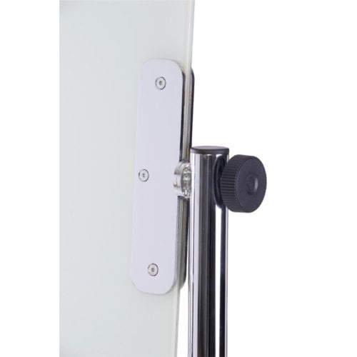 MasterVision 36" x 48" Two-Sided Magnetic Glass Revolving Mobile Easel