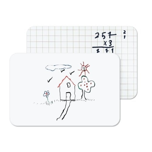 MasterVision 8.25" x 12" Blank/Gridded Two-Sided Dry-Erase Lap Board