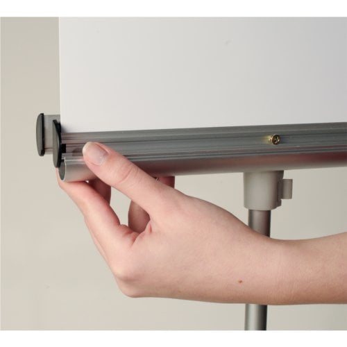 MasterVision Adjustable Clip Double-Sided Sign Stand