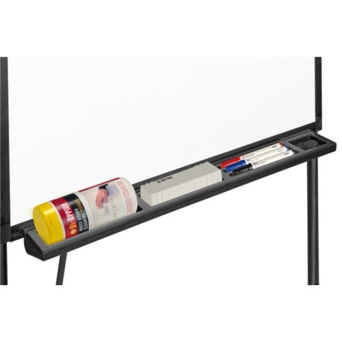 MasterVision EA142066921 Footbar Presentation Easel (Magnetic Steel Gold Ultra Dry Erase)