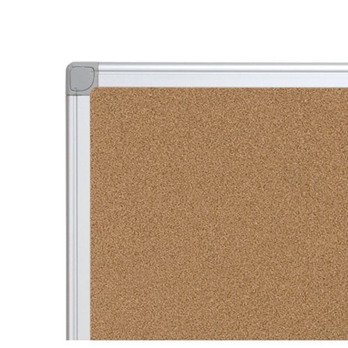 MasterVision 24" x 36" Earth Cork Bulletin Board with Aluminum Frame