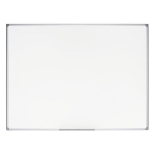 MasterVision Earth Silver Easy Clean 48" x 96" Double-Sided Melamine Whiteboard