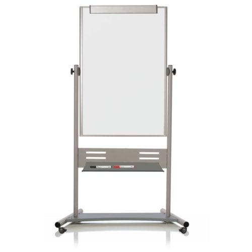 MasterVision Heavy-Duty Two-Sided Revolving Magnetic Gold Ultra Dry Erase Mobile Easel (36" x 48")