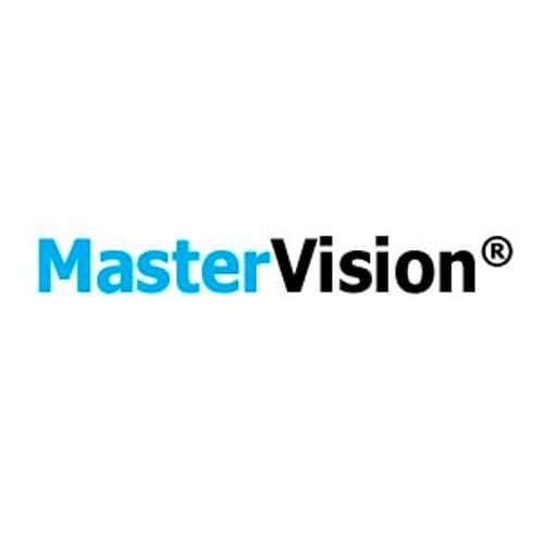MasterVision Black Magnetic Data Cards