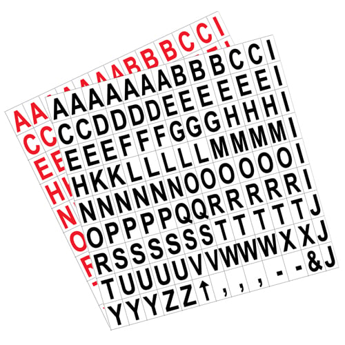 MasterVision Magnetic Letters - 120 pcs/set